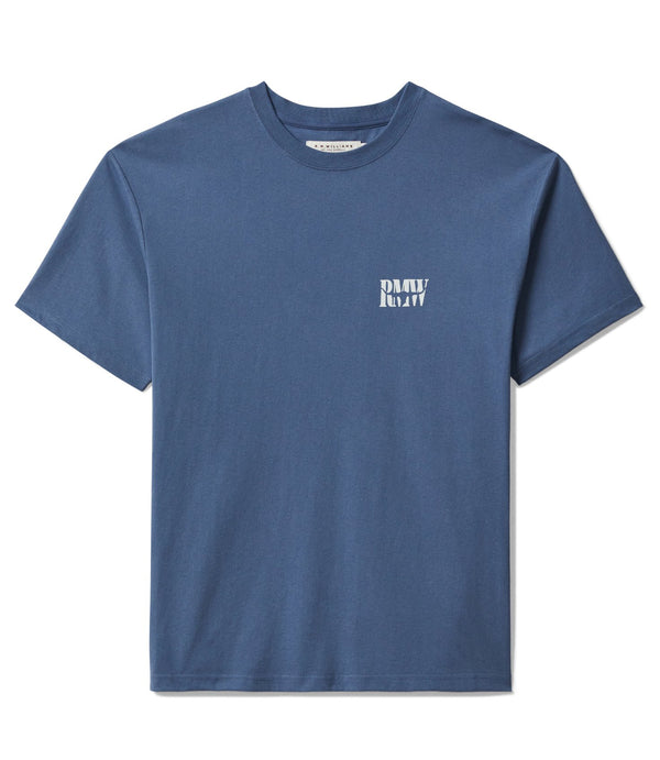 R.M.Williams - Mens - Branded T-Shirt - Blue