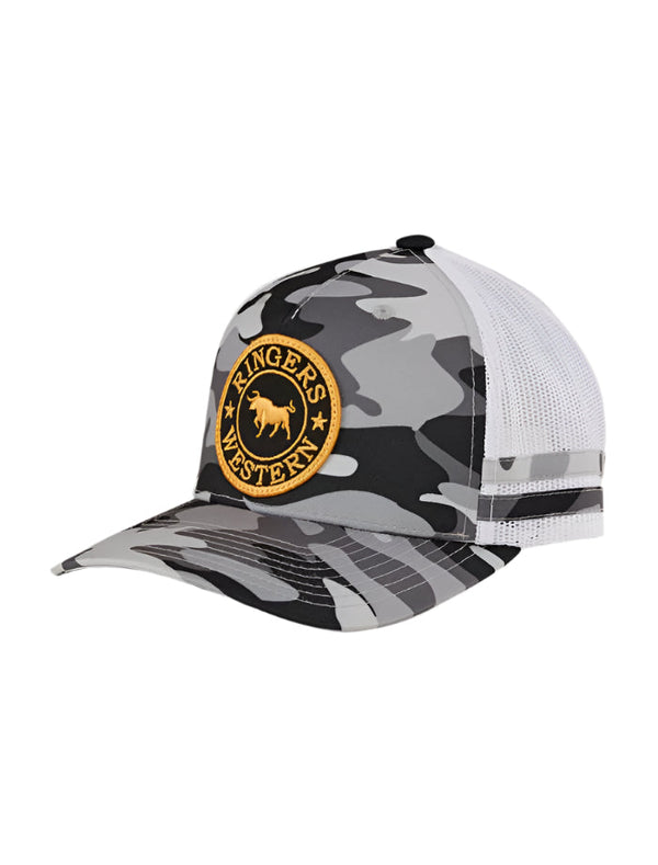 Ringers Western - Kids - Cap - Trucker - McCoy ~ Grey Camo