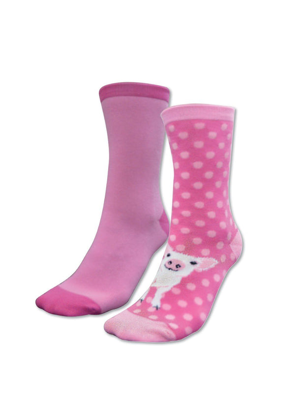 Thomas Cook - Kids - Homestead Sock Kid - Pig ~ Pink
