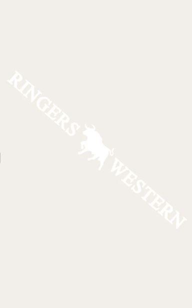Ringers Western - Long Die Cut Sticker (Large) - White