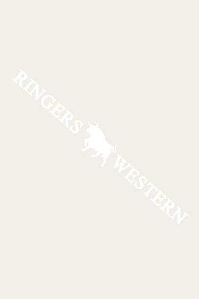 Ringers Western - Die Cut Sticker (Small) - White