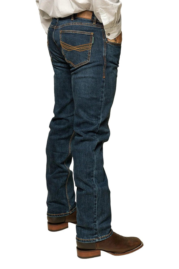 Ringers Western - Muster SlimStraight Jean - DarkWash