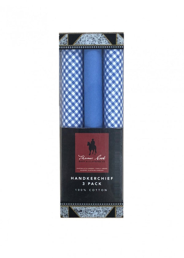 Thomas Cook - Handkerchief 3 Pack - Blues