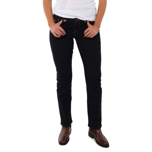 Ringers Western - Victoria Straight Leg Jean - Dark Blue