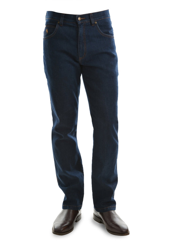Thomas Cook - Wool Denim Jean -32 Leg - Darkest Indigo