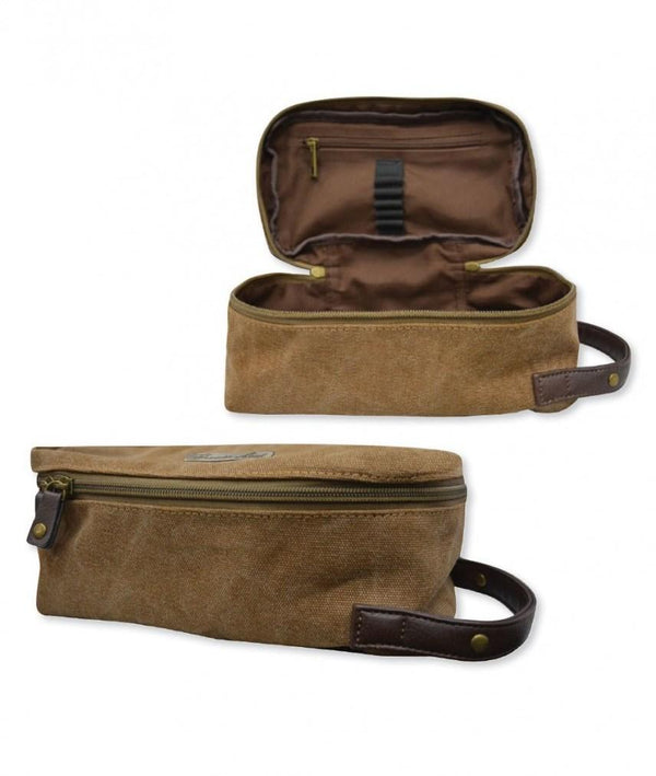 Thomas Cook - Wash Bag - Canvas - Brown