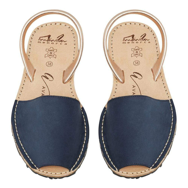 Avarcas Australia - Avarca - Navy/Rose Gold