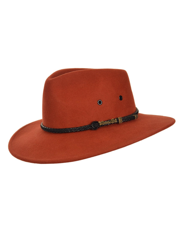 Thomas Cook - Wanderer Crushable Hat - Ochre