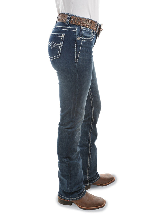 Pure Western - Dakota Relaxed Rider Jean - Midnight