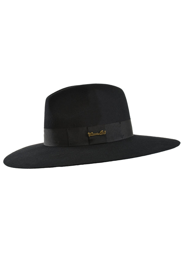 Thomas Cook - Augusta Crushable Wool Felt Hat - Black