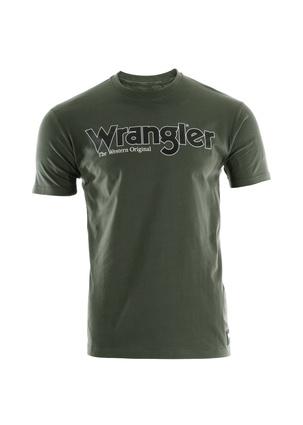 Wrangler - Mens - Ryder Logo Tee - Cypress