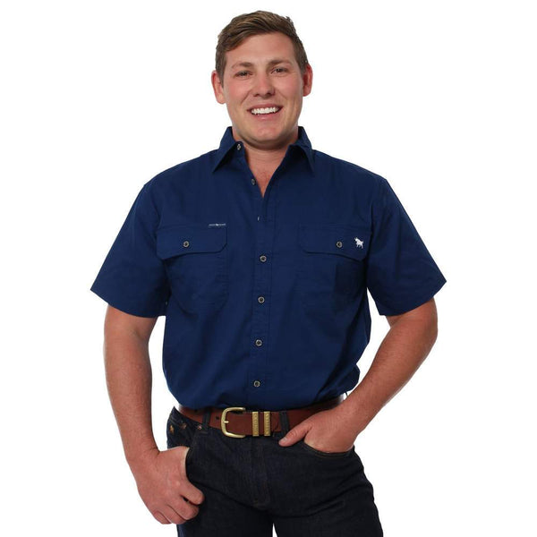 Ringers Western - Lake Argyle Full Button Shirt - Navy