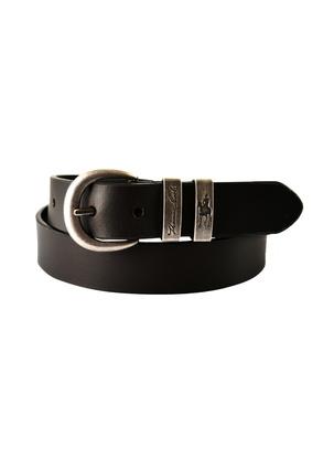 Thomas Cook - Twin Keeper Narrow Belt - Silver/Black