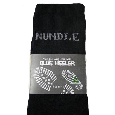 Nundle Woollen Mill - Nundle Work Socks - Navy