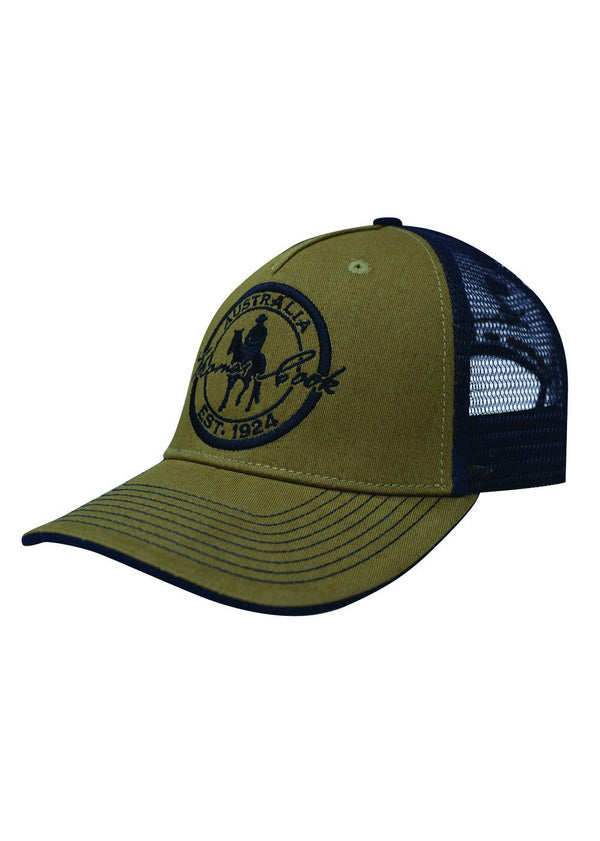 Thomas Cook - Thomas Trucker Cap - Tan/Navy