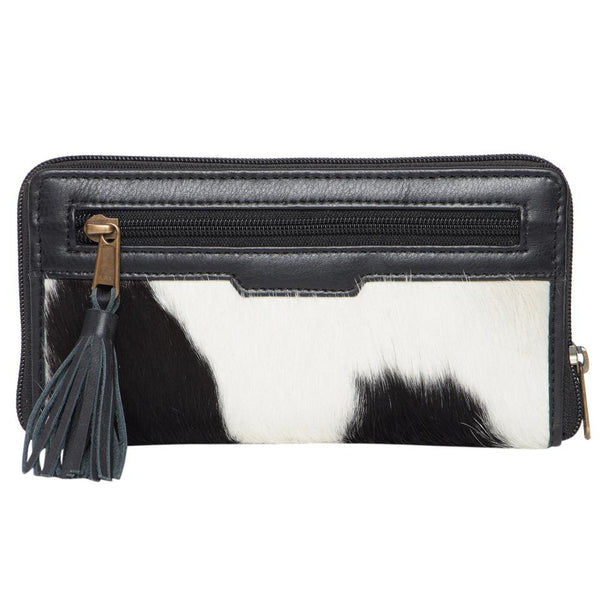 The Design Edge - Cowhide Austin Wallet Jersey - Black