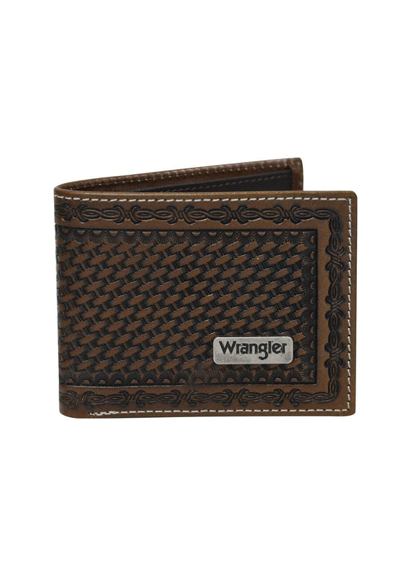 Wrangler - Trevor Wallet - Dark Tan/Coffee