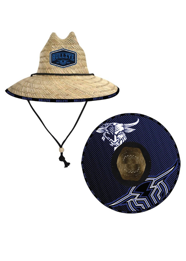 Bullzye - Straw Blazin Hat - Royal Blue