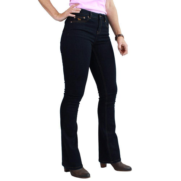 Ringers Western - Katherine Boot Leg Jean - Dark Blue