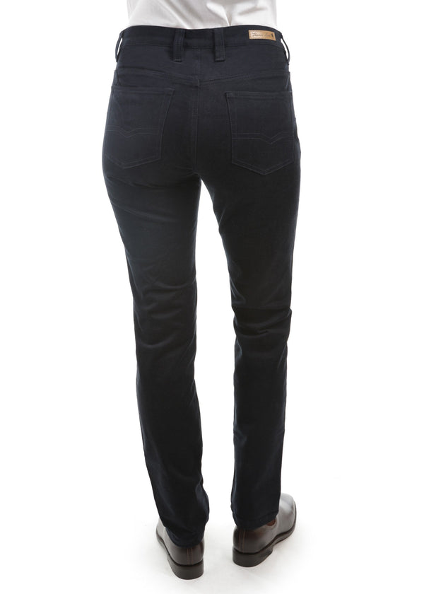 Thomas Cook - Stretch Moleskins (Womens) S/Leg - Navy