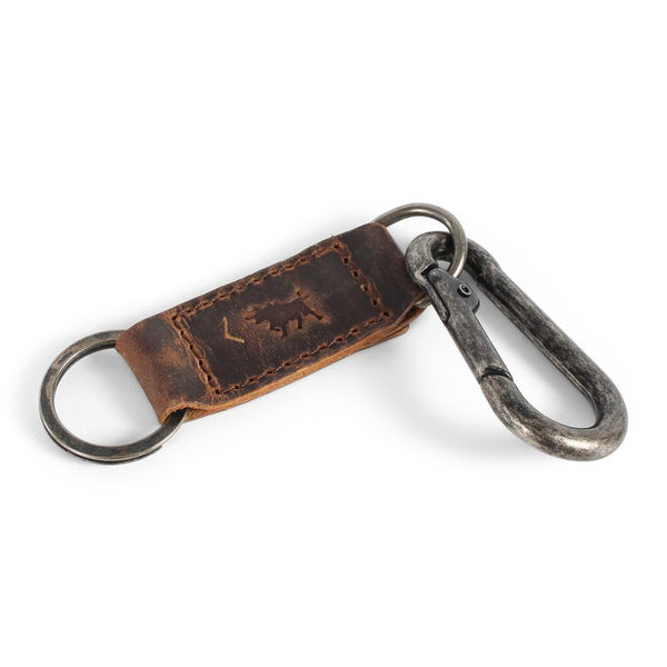 Ringers Western - Banjo Keyring - Burnt Brown
