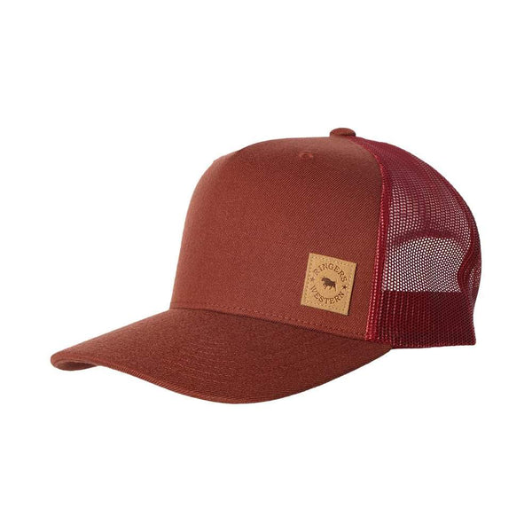 Ringers Western - Cap - Trucker - Patch - Henna